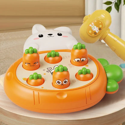 AERBA HOT SALE Cartoon Montessori Baby Toys Toddler Educational Birthday Gift Animal Theme Knocking Game Parent Child Board Hammering Game
