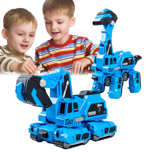 Aerba Impact Transformation Brachiosaurus Transforming Dinosaur Car Toy Dinosaur Toys Construction Vehicle for Boys