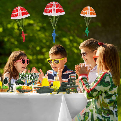 Aerba Parachute Toys for Kid Army Men Action Figures Hand Throwing Kids Outdoor Games Toys Idea Unique Boy Girl Gift&nbsp;