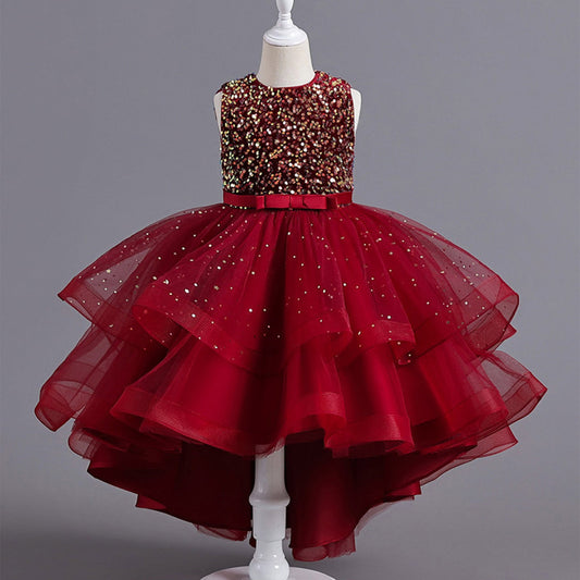 AERBA DRESS Wedding Flower Girl Dress Beautiful Little Girls Ruffled Tiered Birthday Party Ball Gowns Formal Pageant Dress Princess dress