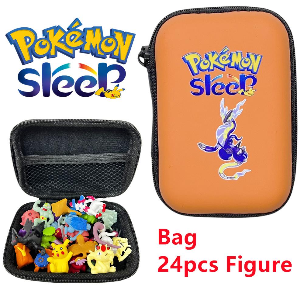 Aerba 24pcs/Bag Set 2-3cm Figures Toy Bulk Anime Mini Doll Figurine Small Pocket Monster Birthday Gift Toys