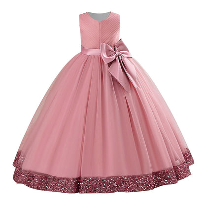 AERBA DRESS Wedding Flower Girl Dress New Girl'S Dress Lace Wedding Party To Attend The Event Elegant Sweet Dress Formal Dresses Princess dress