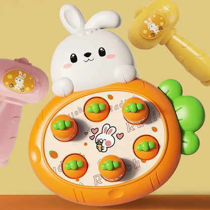 AERBA HOT SALE Cartoon Montessori Baby Toys Toddler Educational Birthday Gift Animal Theme Knocking Game Parent Child Board Hammering Game