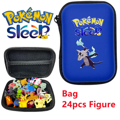 Aerba 24pcs/Bag Set 2-3cm Figures Toy Bulk Anime Mini Doll Figurine Small Pocket Monster Birthday Gift Toys