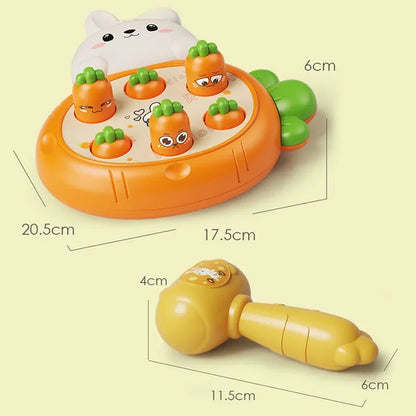 AERBA HOT SALE Cartoon Montessori Baby Toys Toddler Educational Birthday Gift Animal Theme Knocking Game Parent Child Board Hammering Game