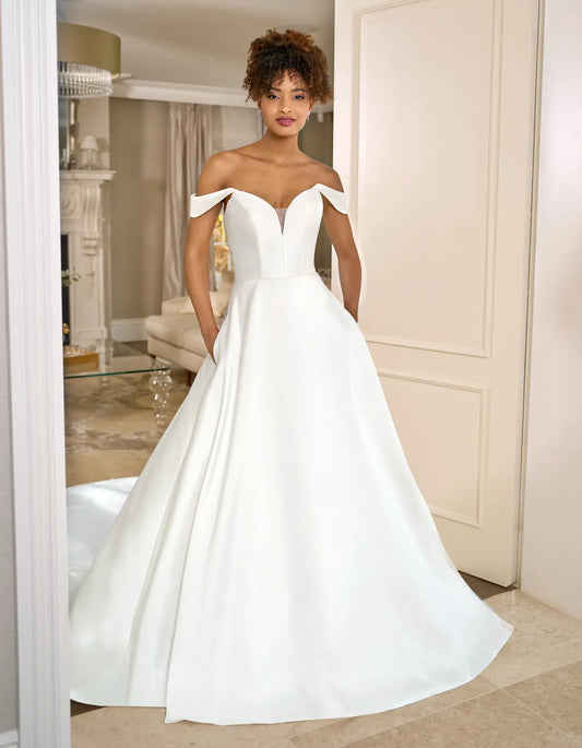 AerbaDress a mikado a-line with pockets