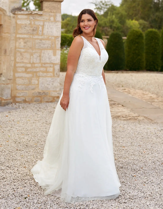 AerbaDress an understated a-line with pleated bodice