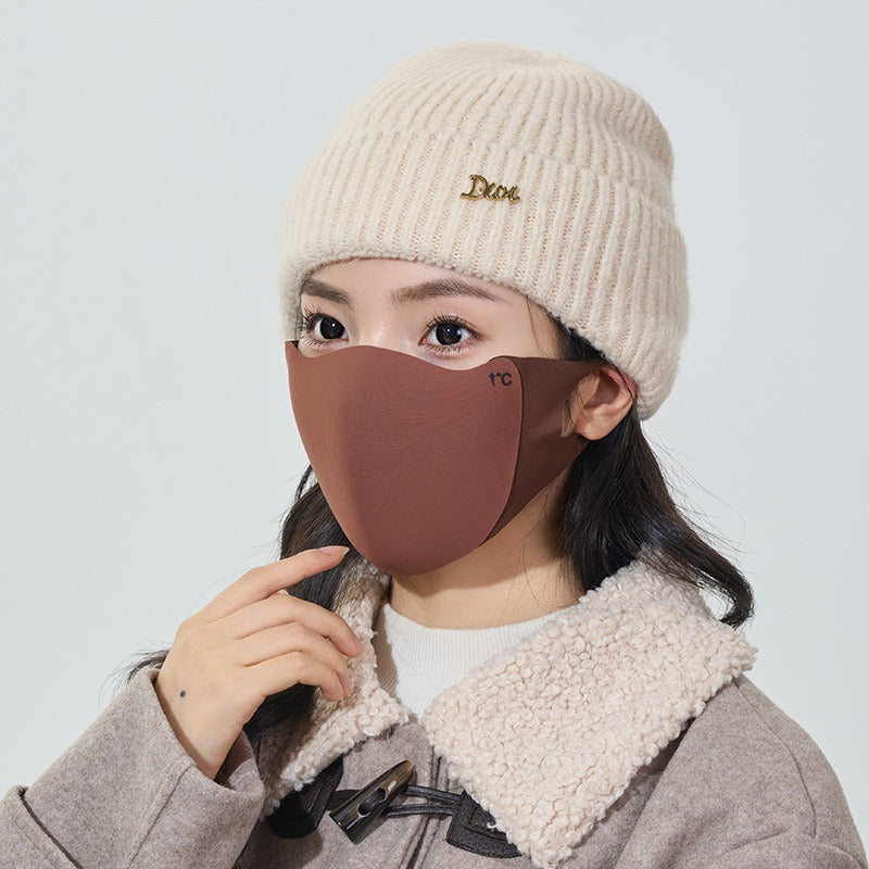 AerbaDress Maillard Mask Autumn/Winter Warm Mask Riding Windproof and Cold Keeping Mask 1 piece