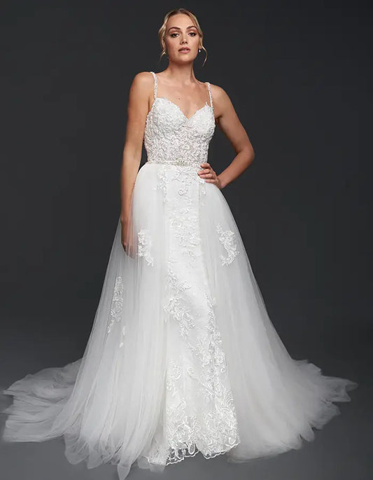 AerbaDress a beautiful sheath Wedding Dresses