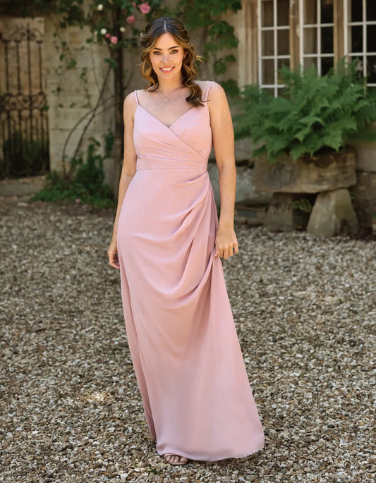 a classic style with simple spaghetti straps for style & comfort