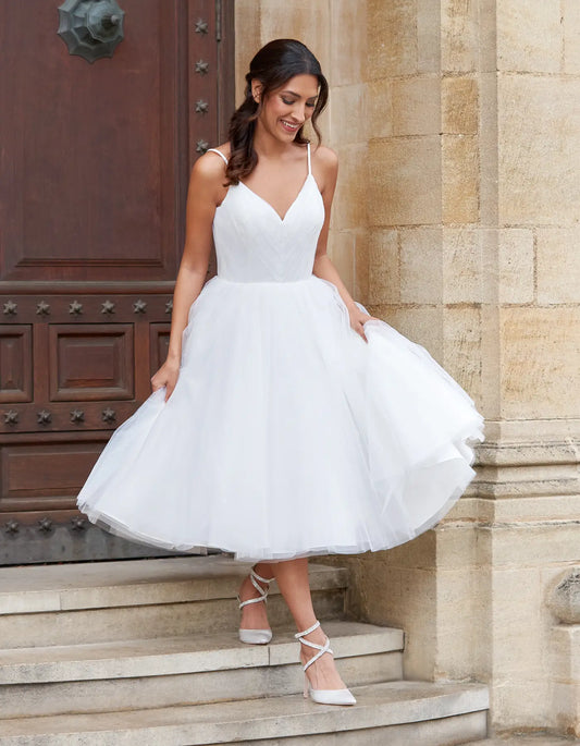 AerbaDress a fun tea-length with bouncy skirt