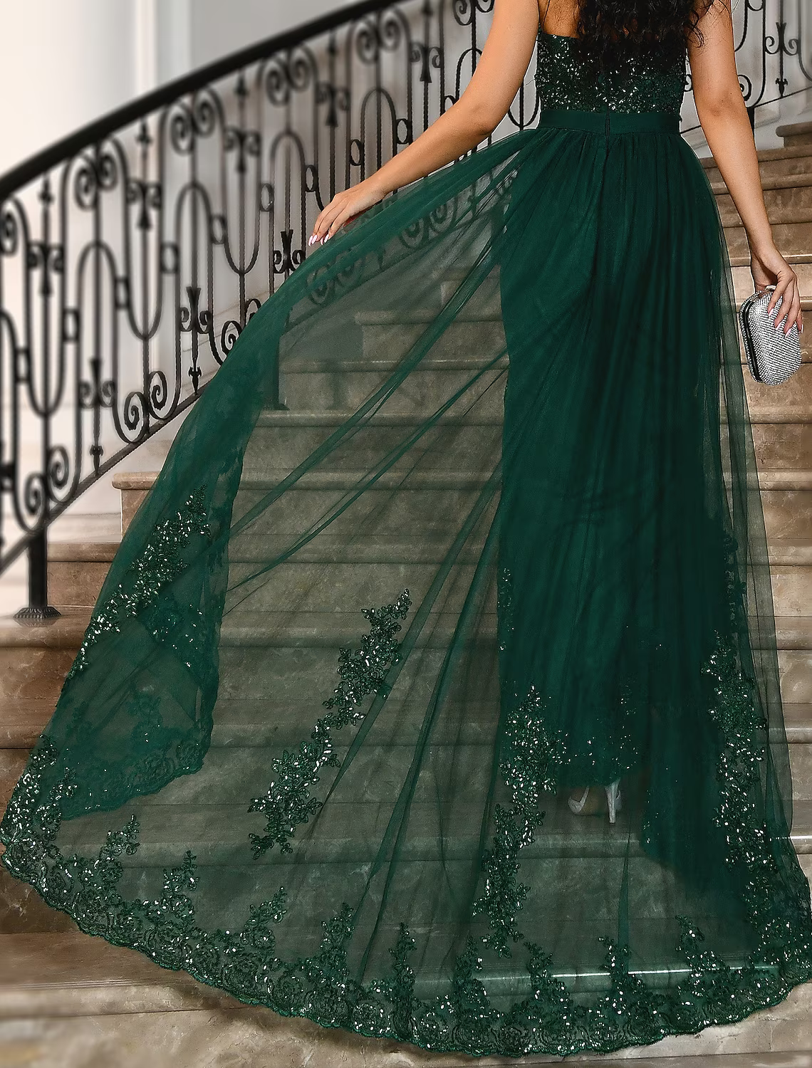 Evening Gown Luxurious Dress Formal Floor Length Sleeveless Sweetheart Charmeuse with Embroidery Appliques